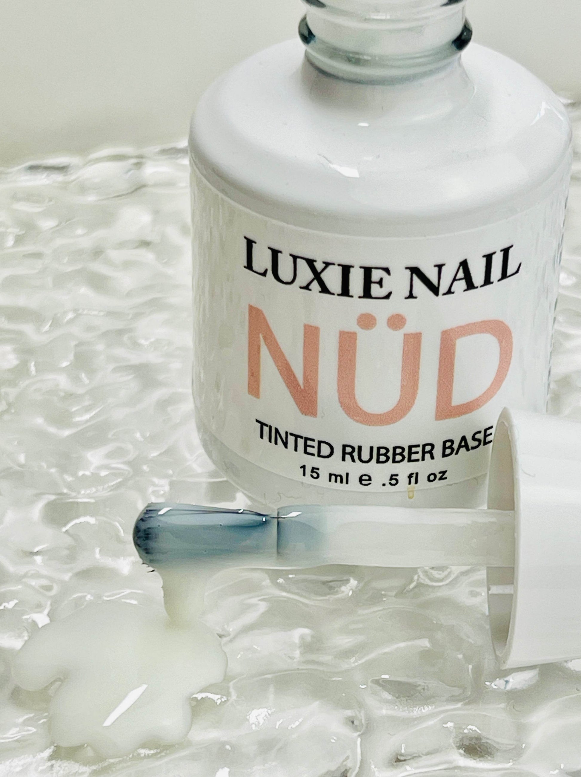 NÜD 001 Au Lait- HEMA FREE Rubber Base 15ml - Luxie Nail