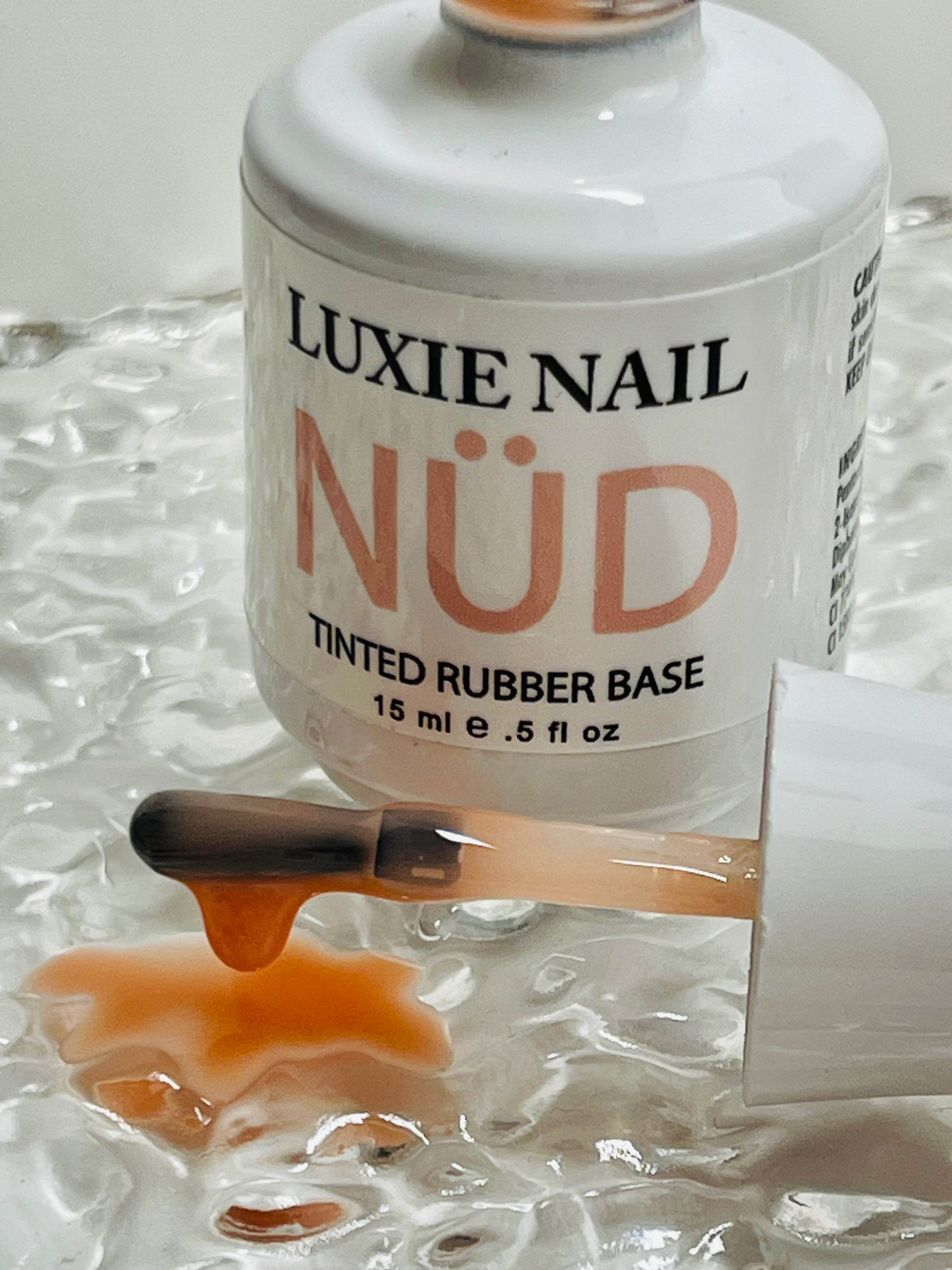 NÜD 036 Peaches & Cream- HEMA FREE Rubber Base 15ml - Luxie Nail