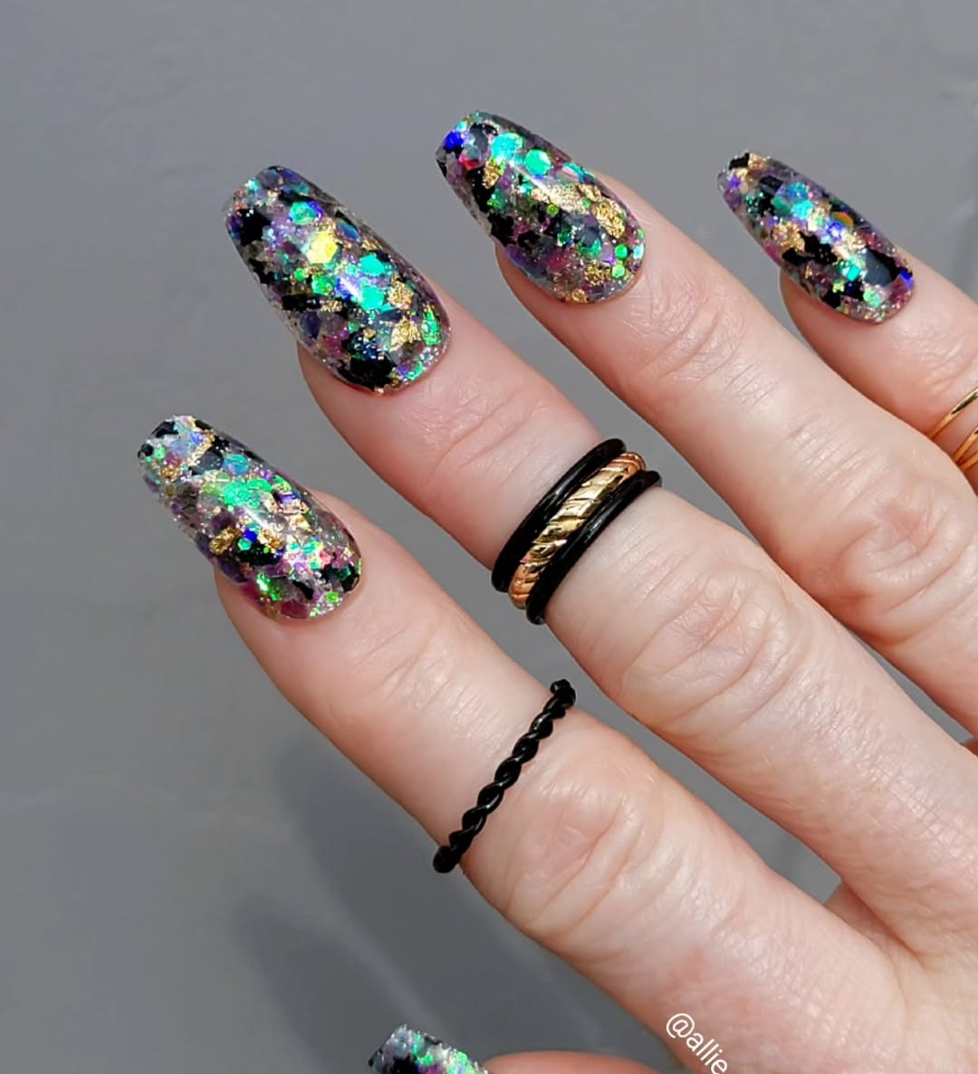 Abalone Acrylic Dip Powder- Luxie Nail