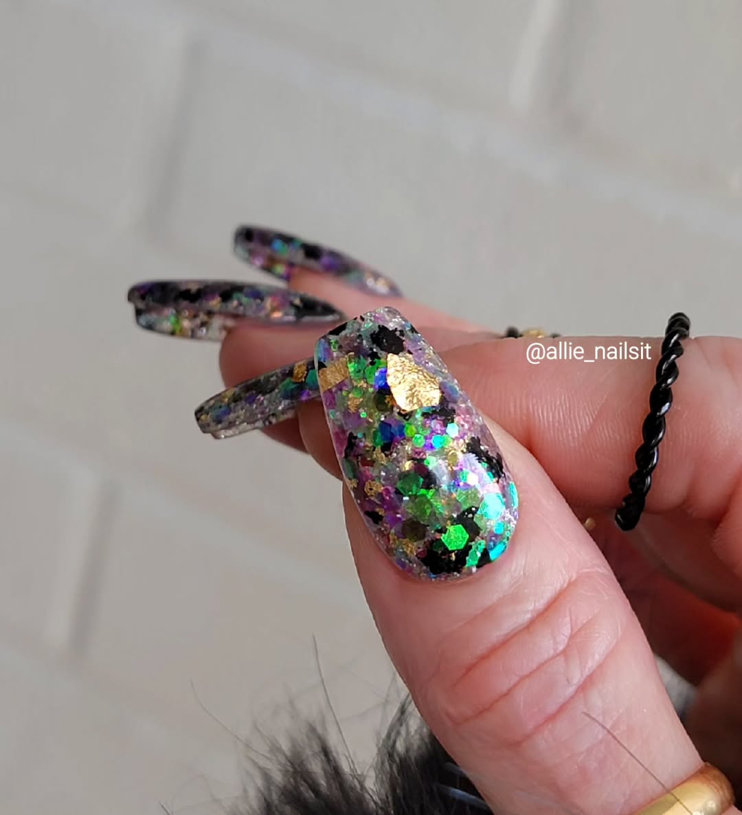 Abalone Acrylic Dip Powder- Luxie Nail