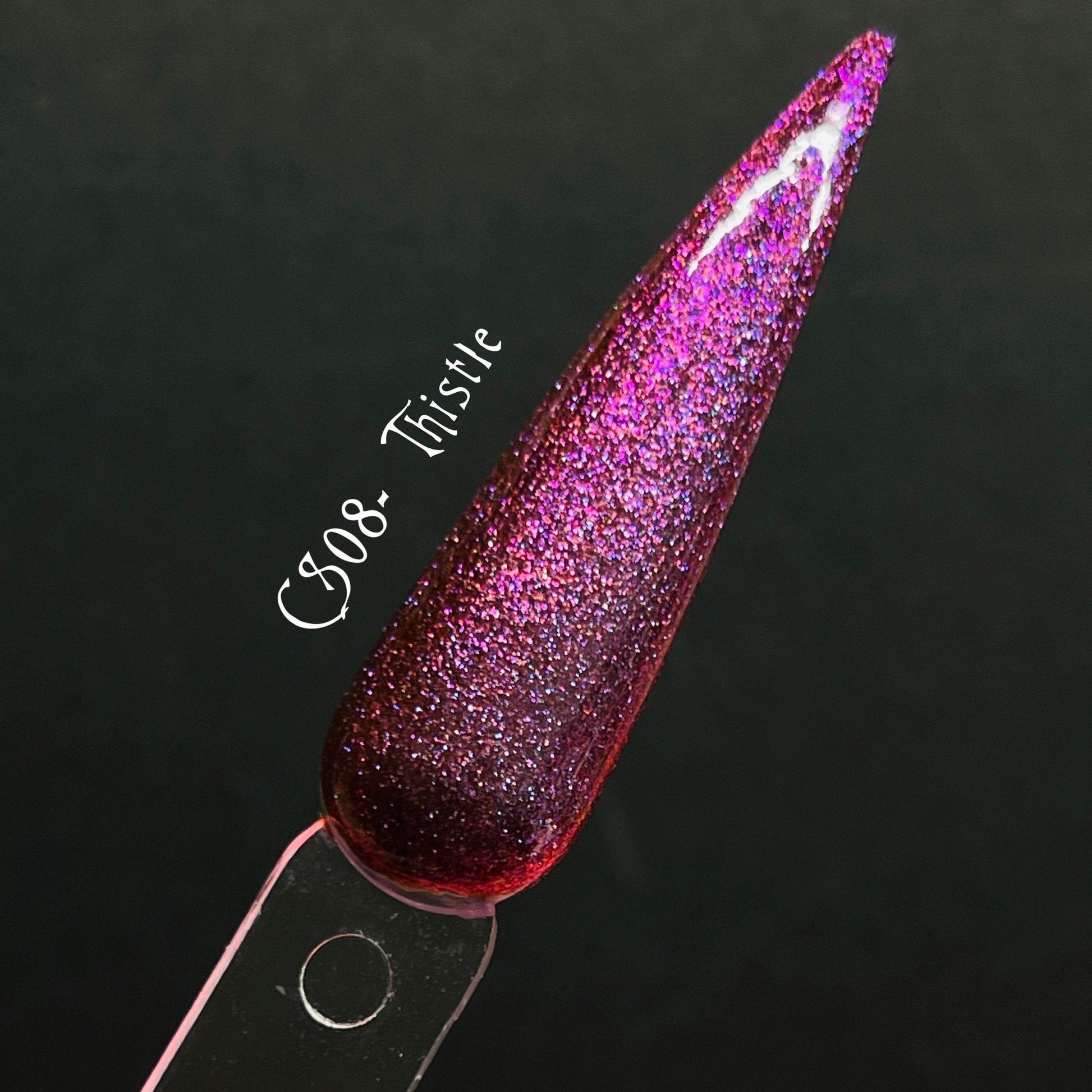 Enchanted Nightmare Duo Chrome- Thistle Gel Polish No.CS08 15ml - Luxie Nail