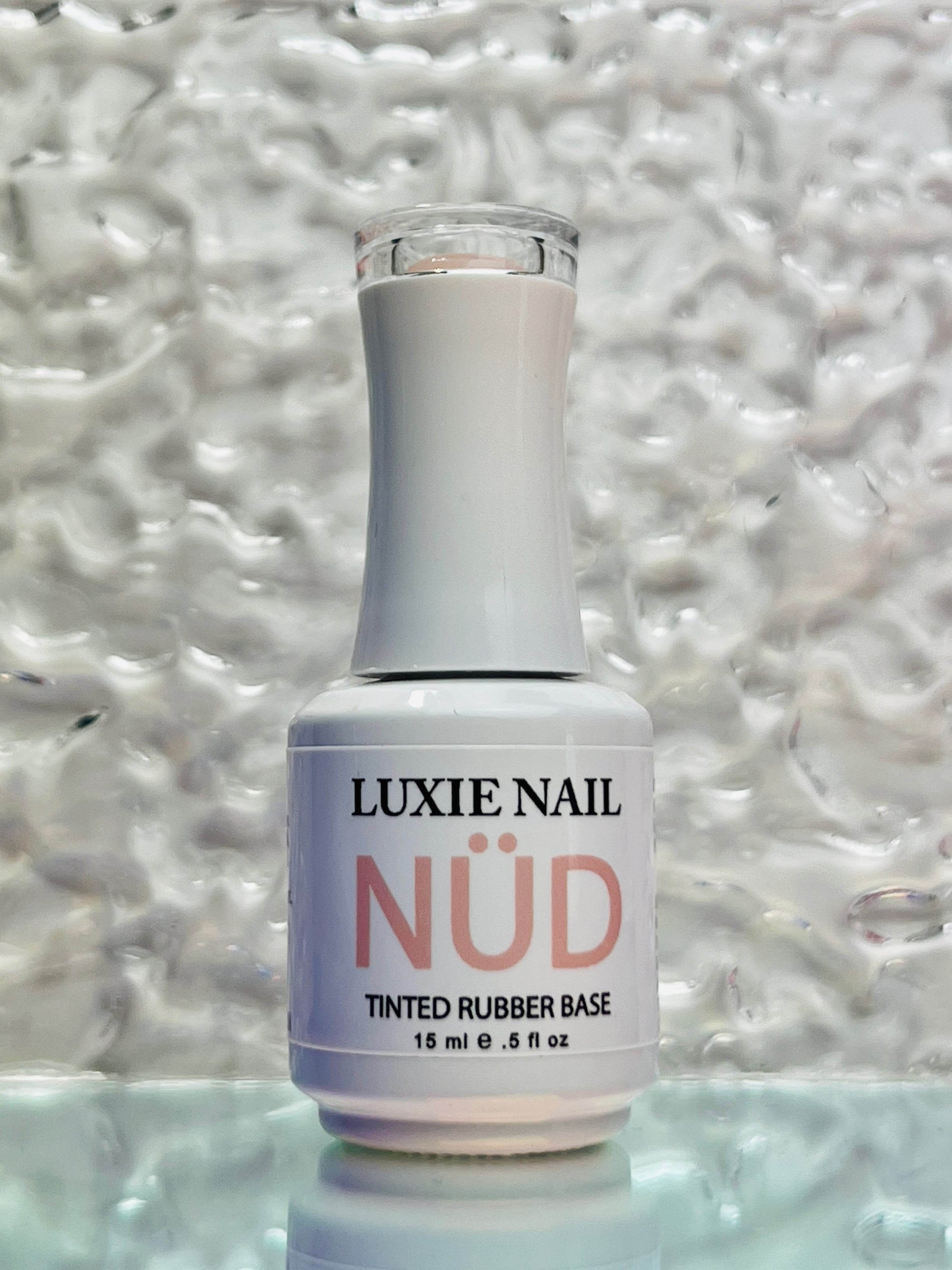 NÜD Tinted Rubber Base Collection- HEMA FREE 15 Shades - Luxie Nail