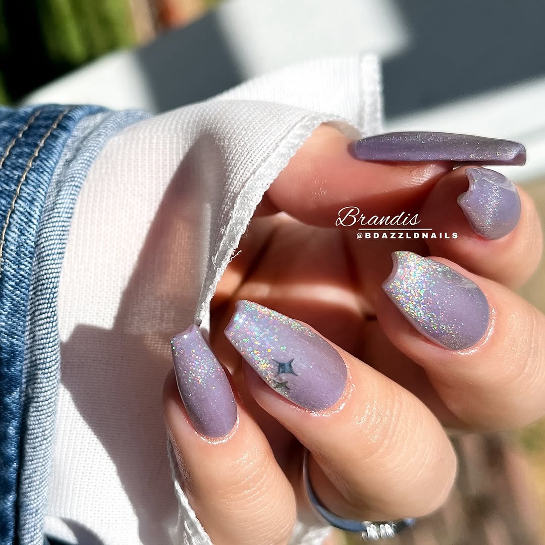 Aqua Veil Duo Chrome Gel Polish Set of 4 15ml UV Gel- Luxie Nail