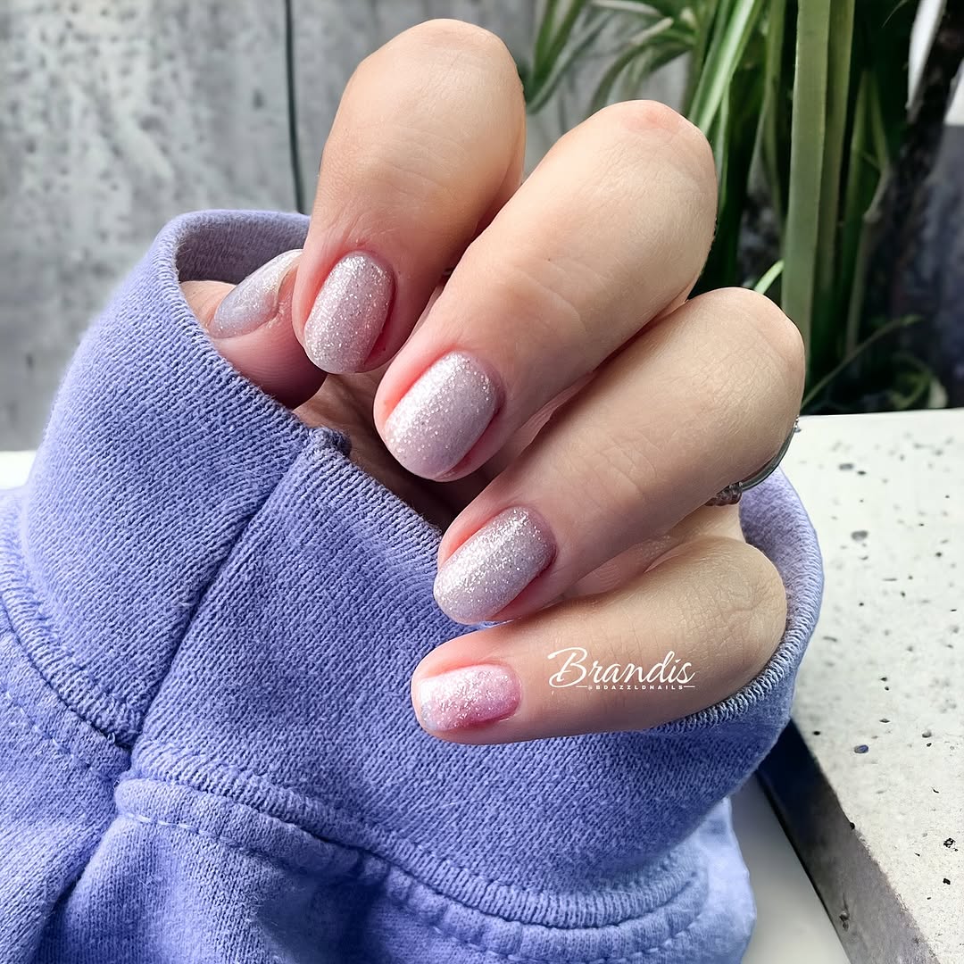 NÜD 110 Star Dust- HEMA FREE Rubber Base 15ml UV Gel- Luxie Nail