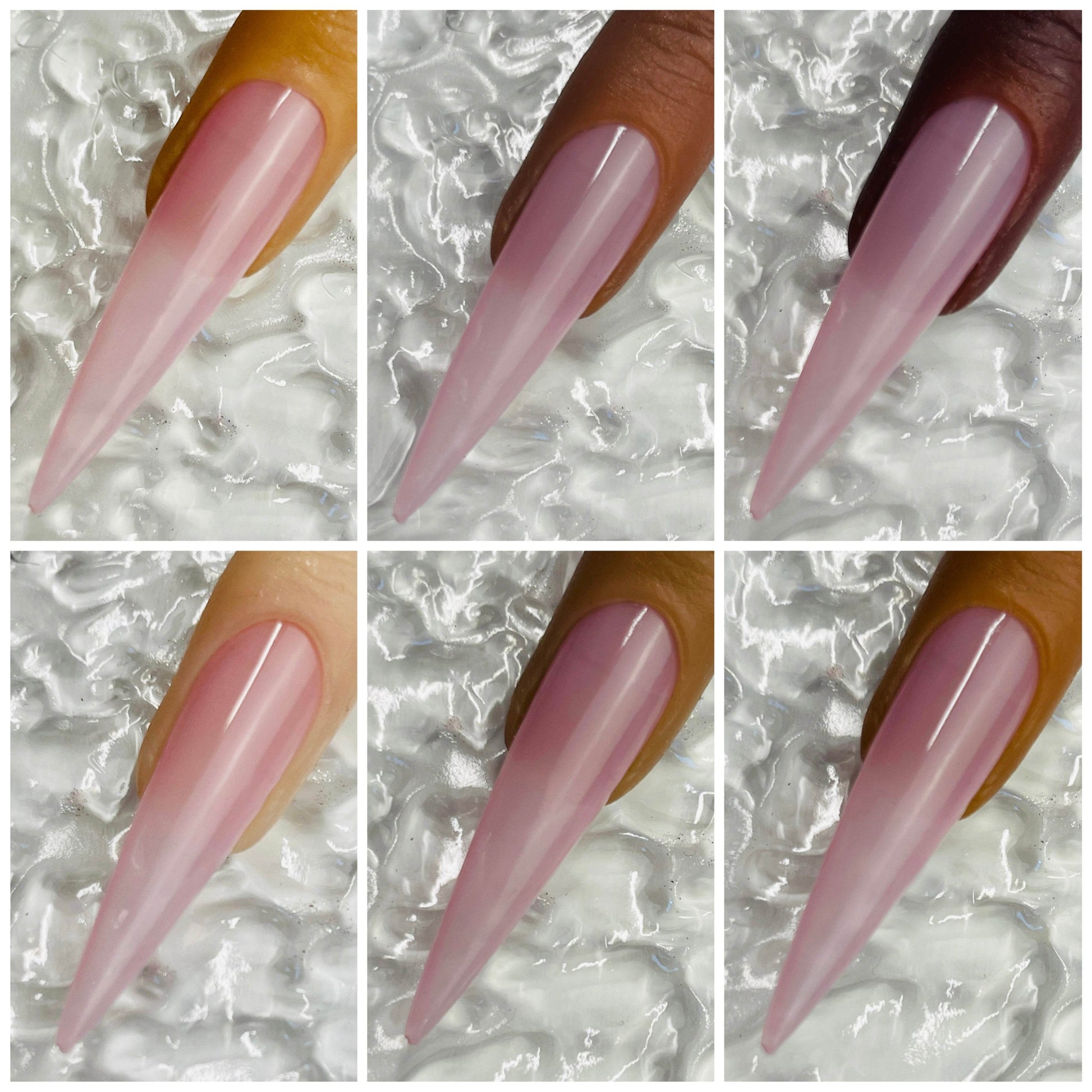 NÜD Tinted Rubber Base Collection- HEMA FREE 15 Shades - Luxie Nail