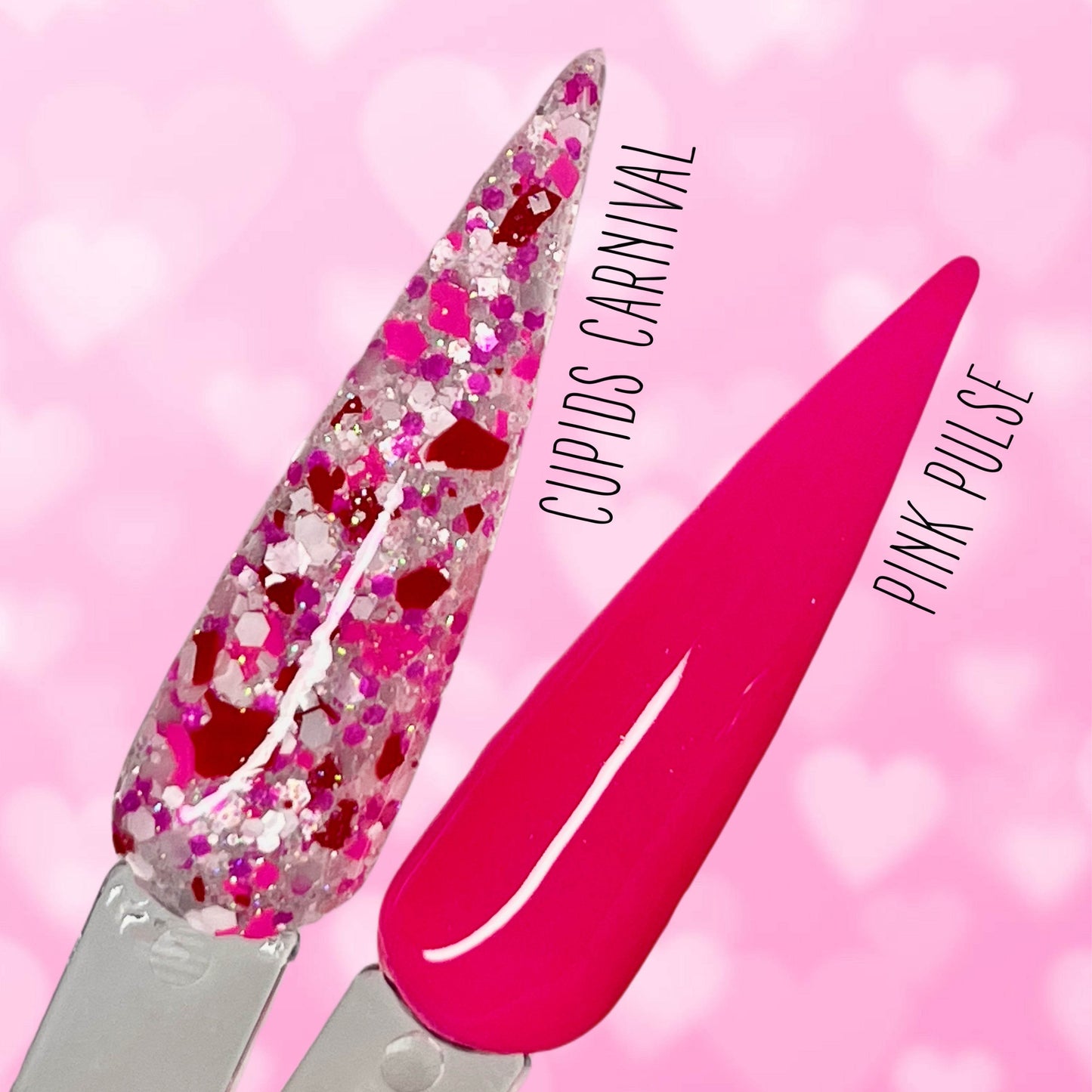 LIMITED! Cupids Carnival & Pink Pulse Mini Duo - Luxie Nail