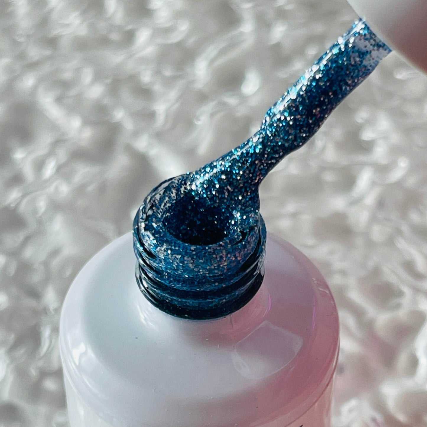 Blue Disco Glitter UV Gel No.GL05 15ml - Luxie Nail