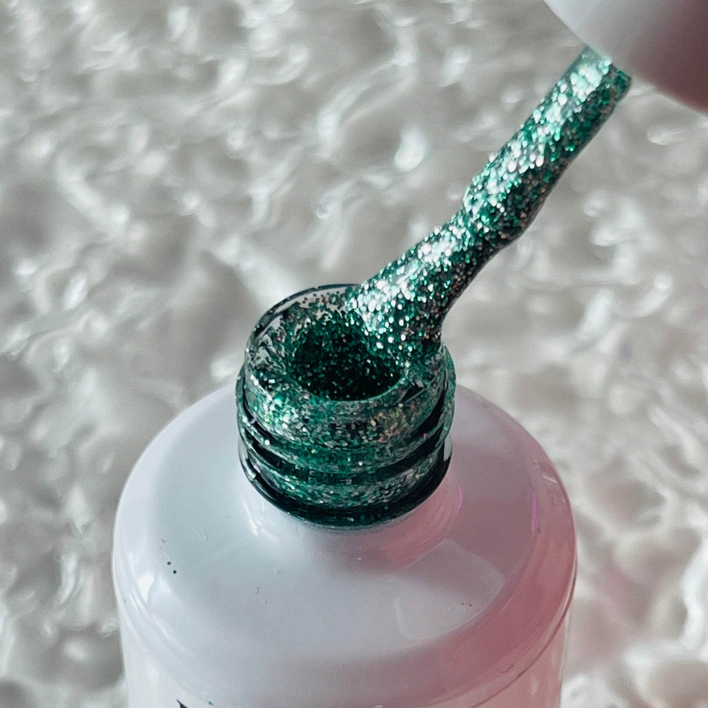 Emerald Disco Glitter UV Gel No.GL06 15ml - Luxie Nail