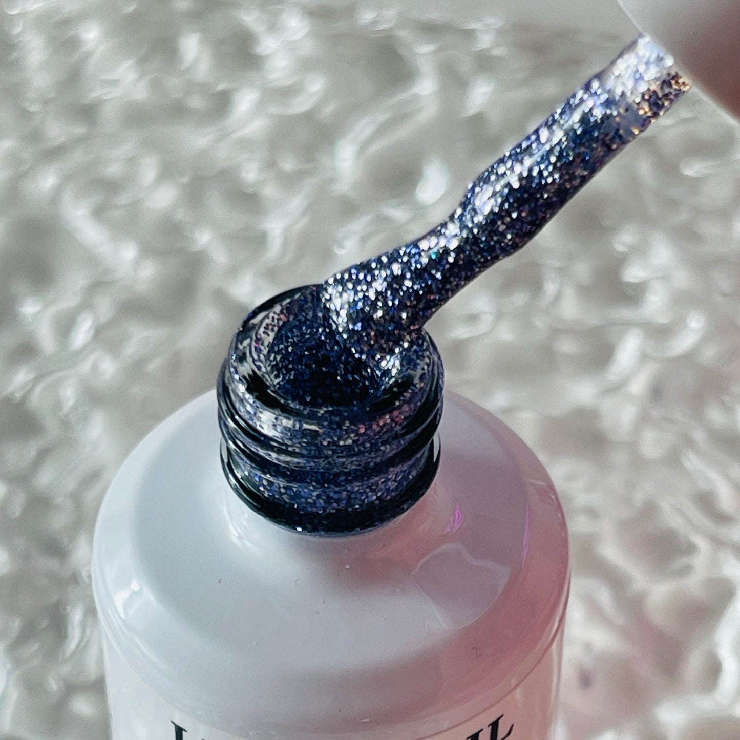 Purple Disco Glitter UV Gel No.GL04 15ml - Luxie Nail