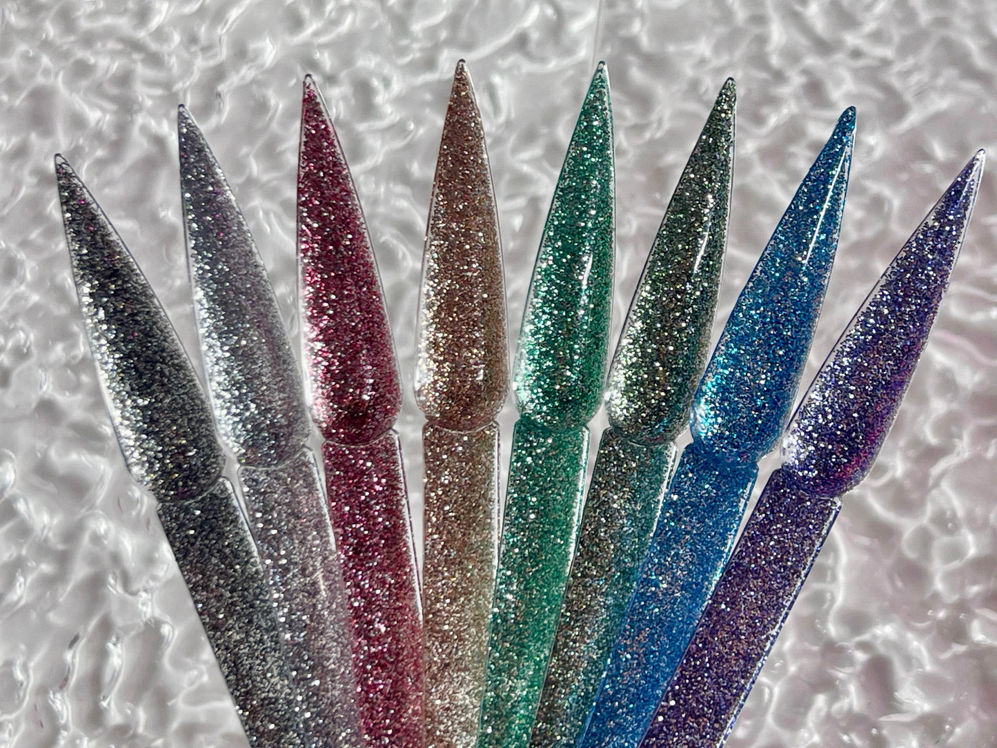 Purple Disco Glitter UV Gel No.GL04 15ml - Luxie Nail