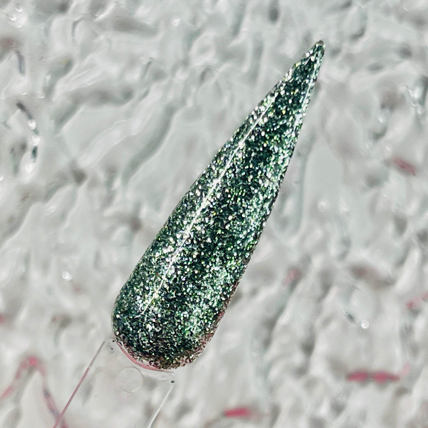 Olive Disco Glitter UV Gel No.GL07 15ml - Luxie Nail