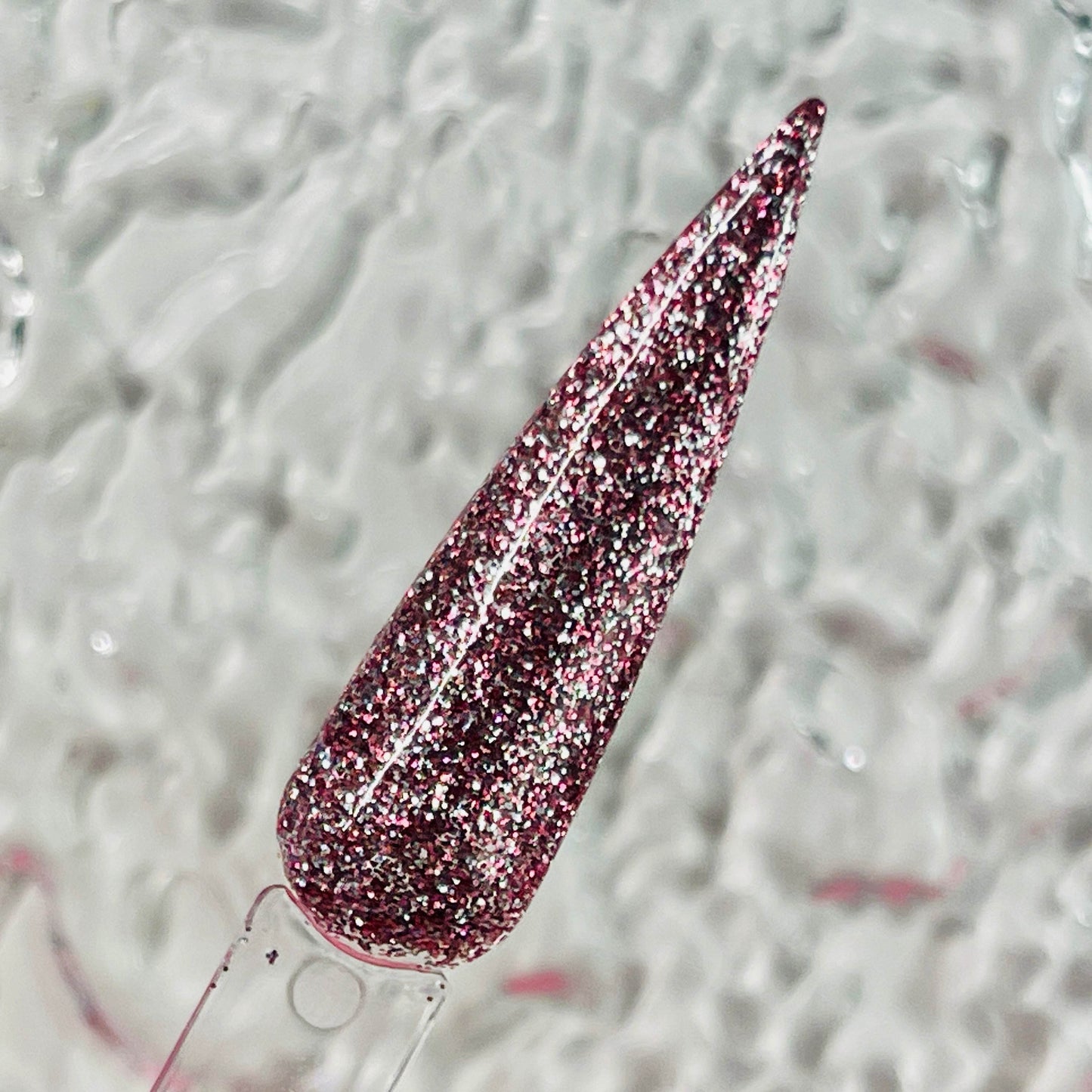 Red Disco Glitter UV Gel No.GL03 15ml - Luxie Nail