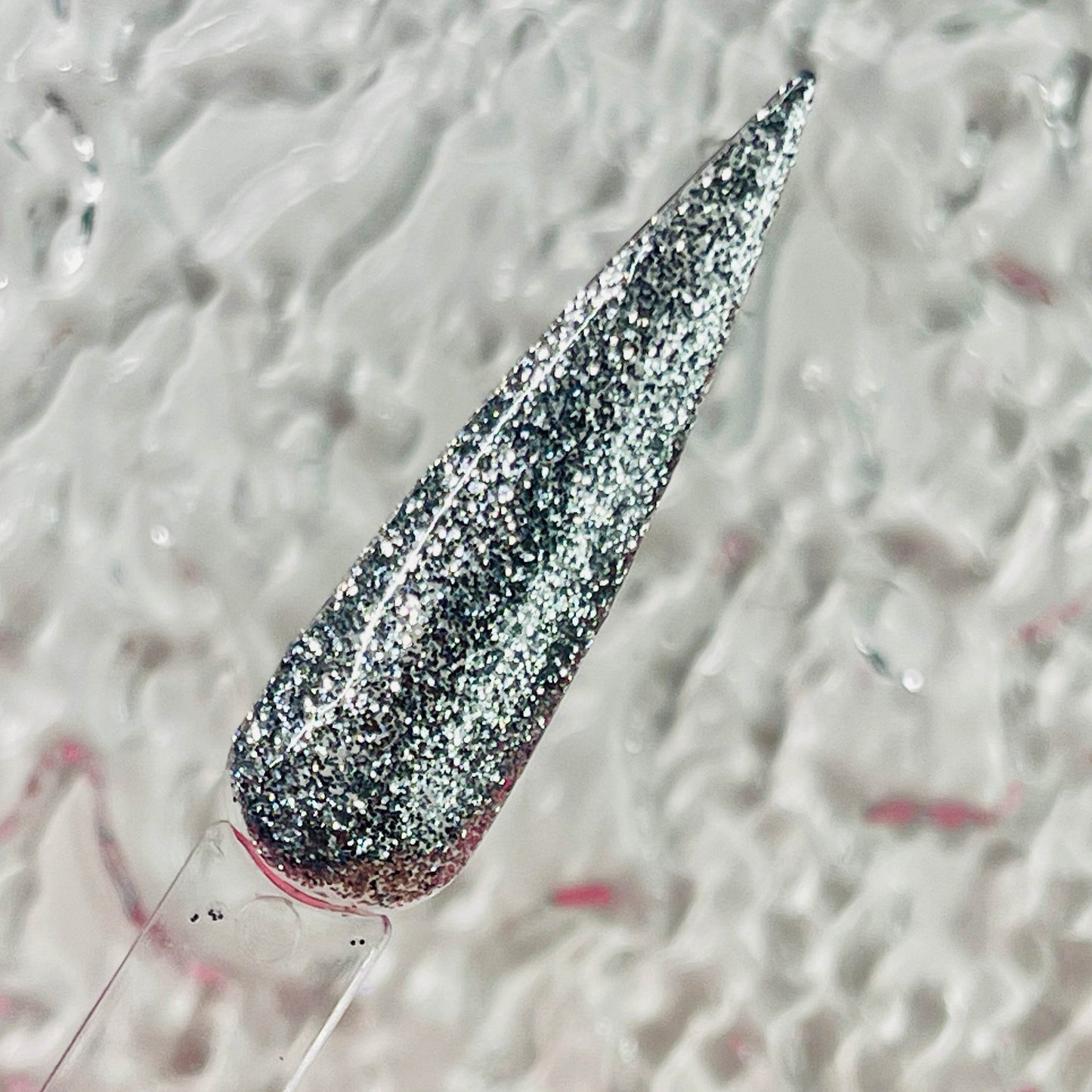 Silver Disco Glitter UV Gel No.GL01 15ml - Luxie Nail
