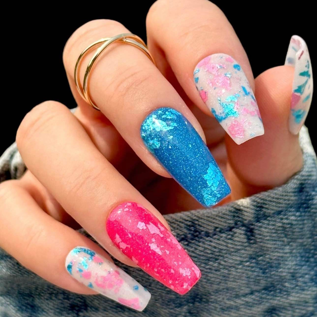 Blue Ribbon - Luxie Nail