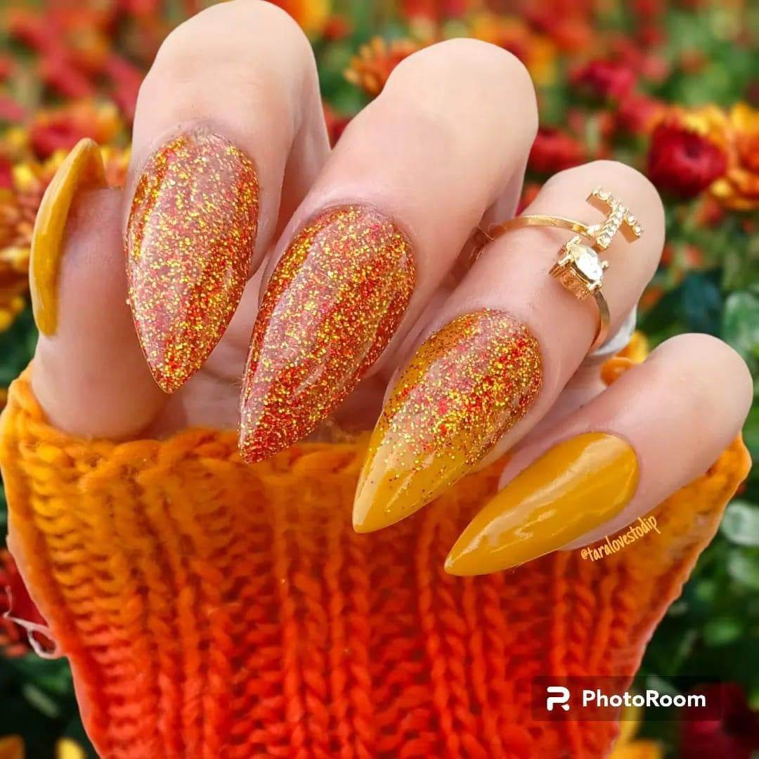 Citrine Druzy - Luxie Nail