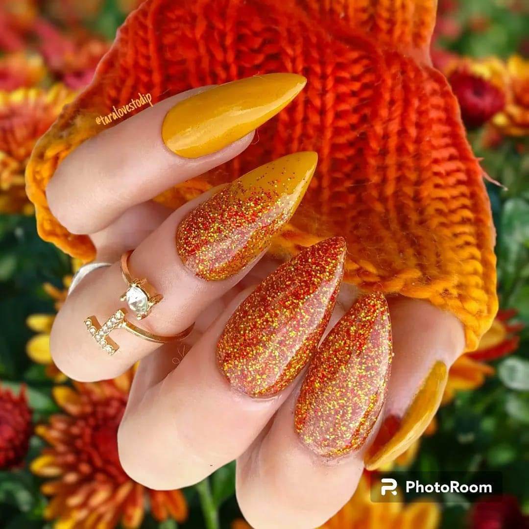 Citrine Druzy - Luxie Nail
