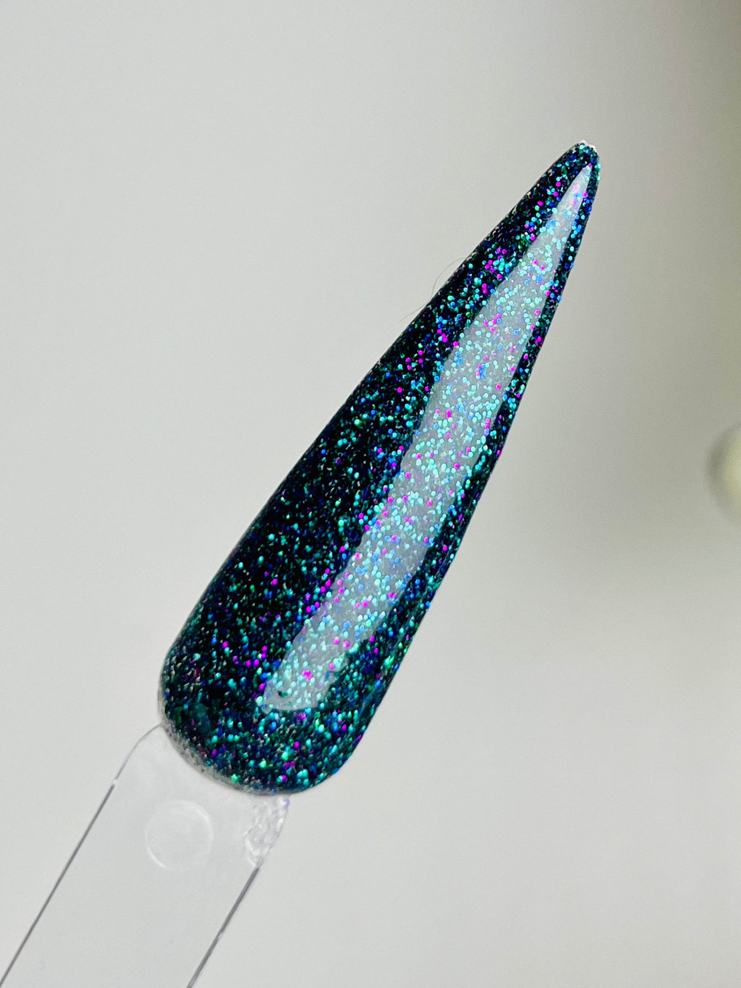 Peacock Druzy - Luxie Nail