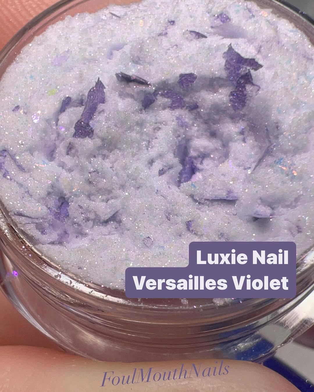 🧁 Let Them Eat Cake Foils Acrylic Dip Powder- Luxie Nail