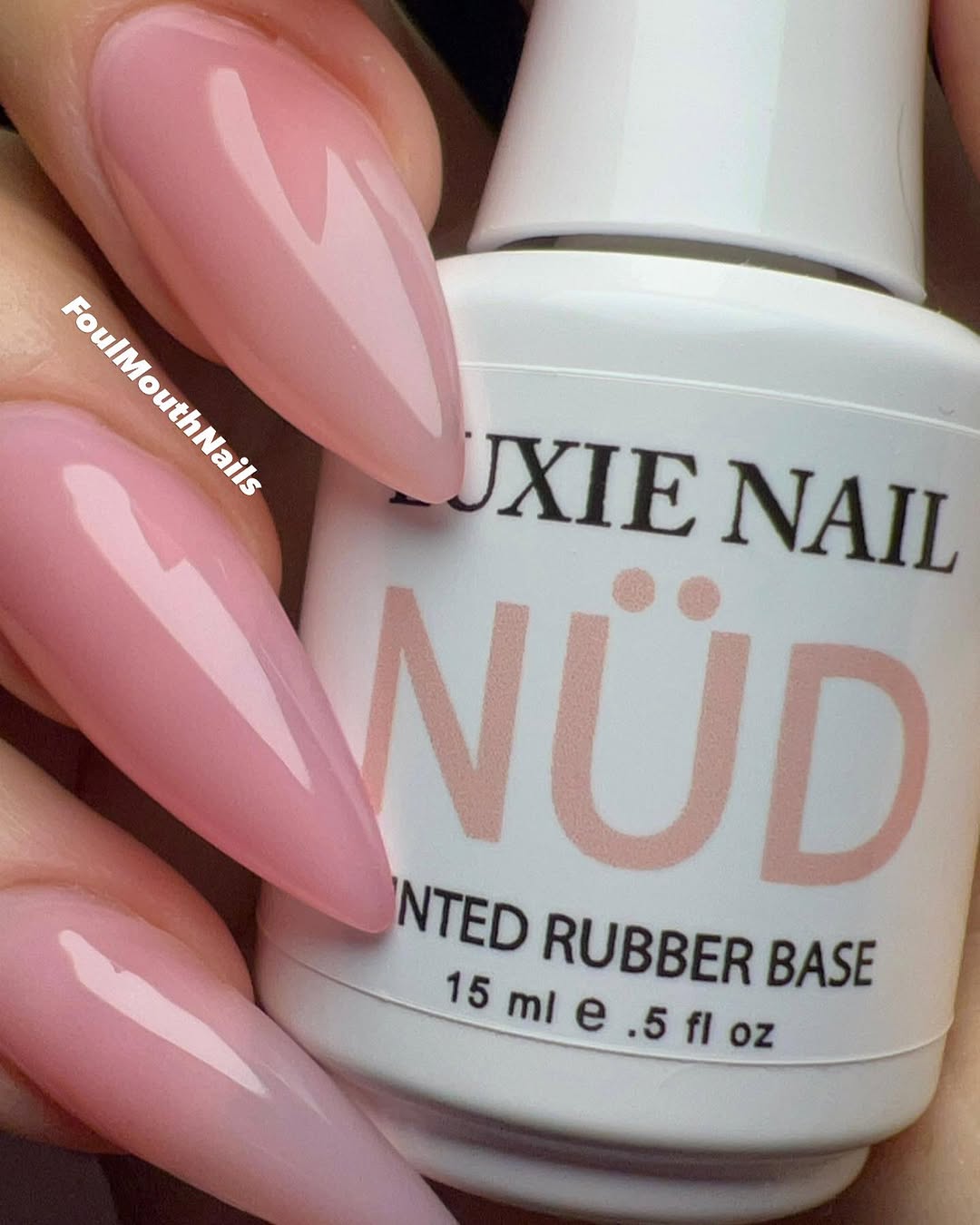NÜD 061 NÜD- HEMA FREE Rubber Base 15ml UV Gel- Luxie Nail