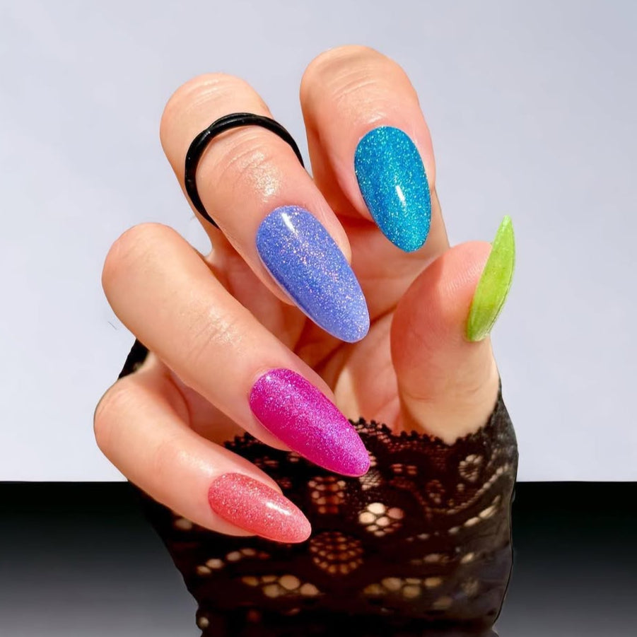 Pure Imagination Candy Shimmers Set Acrylic Dip Powder- Luxie Nail