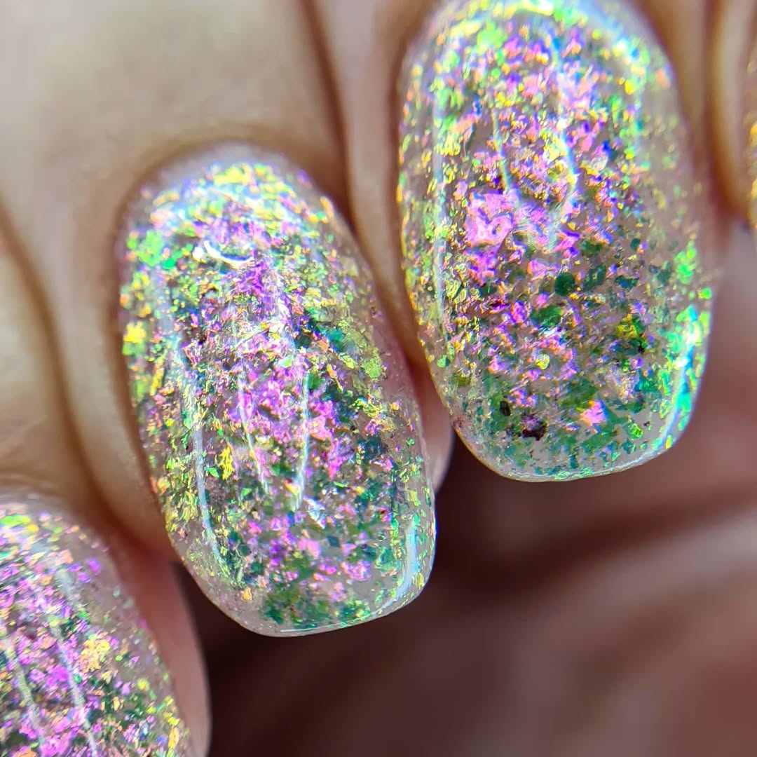 Faerie, Unicorn and Mermaid Flake Acrylic Dip Powder- Luxie Nail