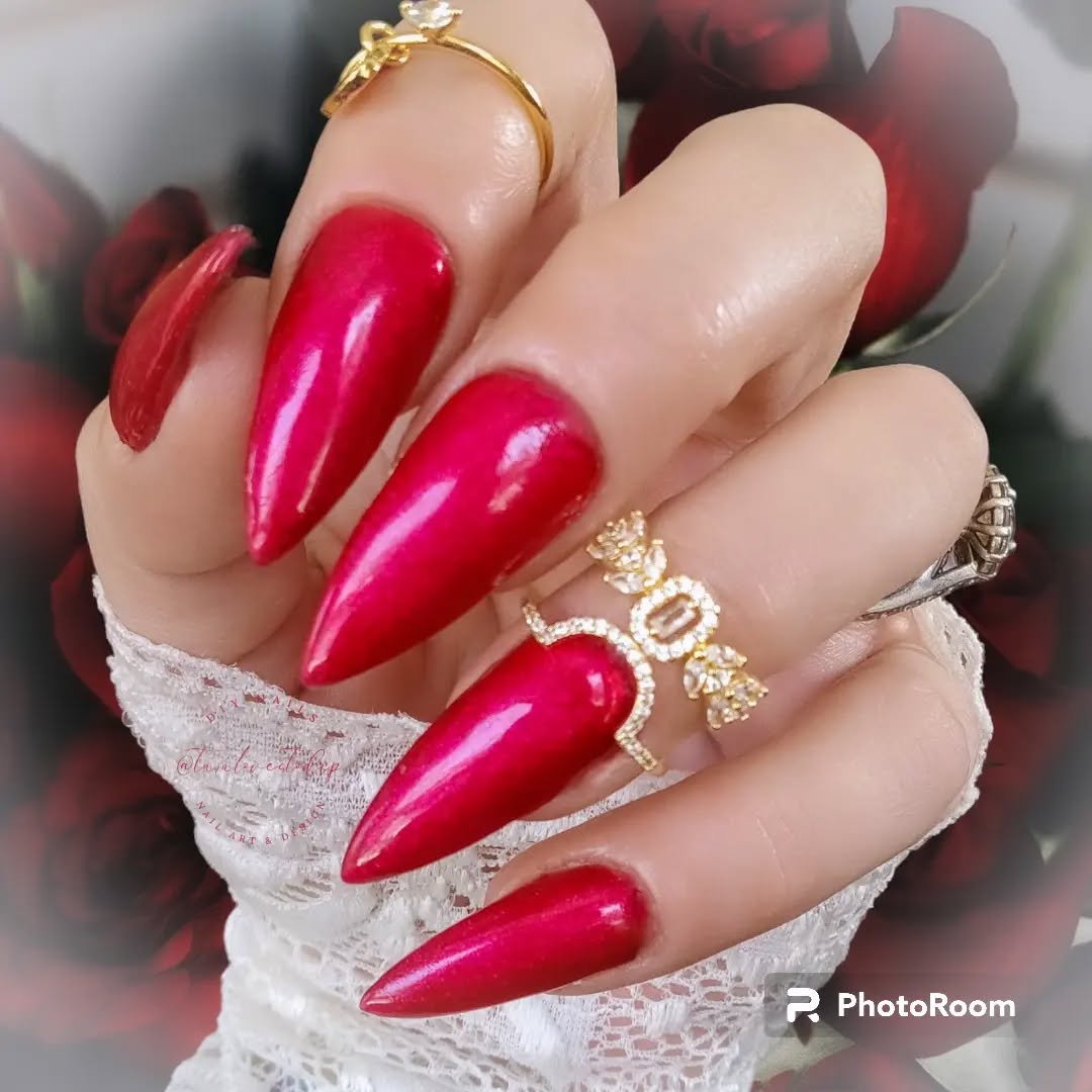 Crimson Kiss UV Gel No. 105 15ml UV Gel- Luxie Nail