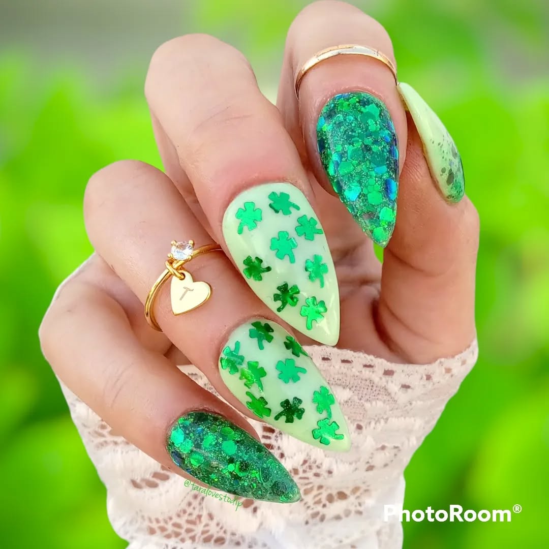 Lucky Saint Patricks Day Bundle Acrylic Dip Powder- Luxie Nail