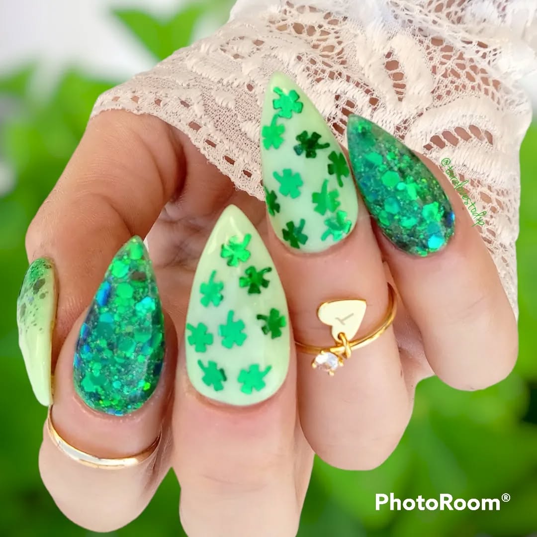 Lucky Saint Patricks Day Bundle Acrylic Dip Powder- Luxie Nail