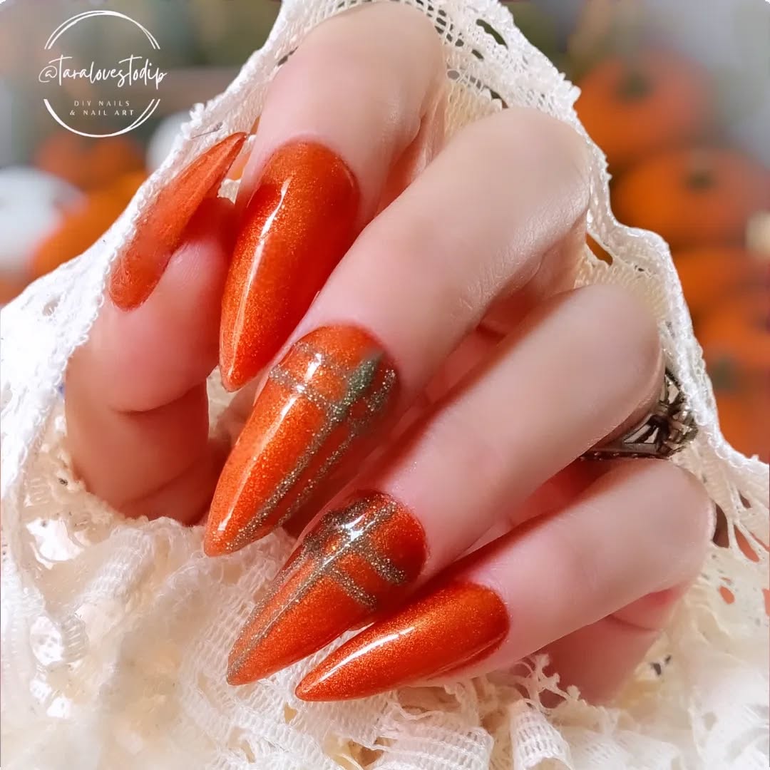 Pumpkin Spice Pearlescent Gel Polish No.P201 15ml UV Gel- Luxie Nail