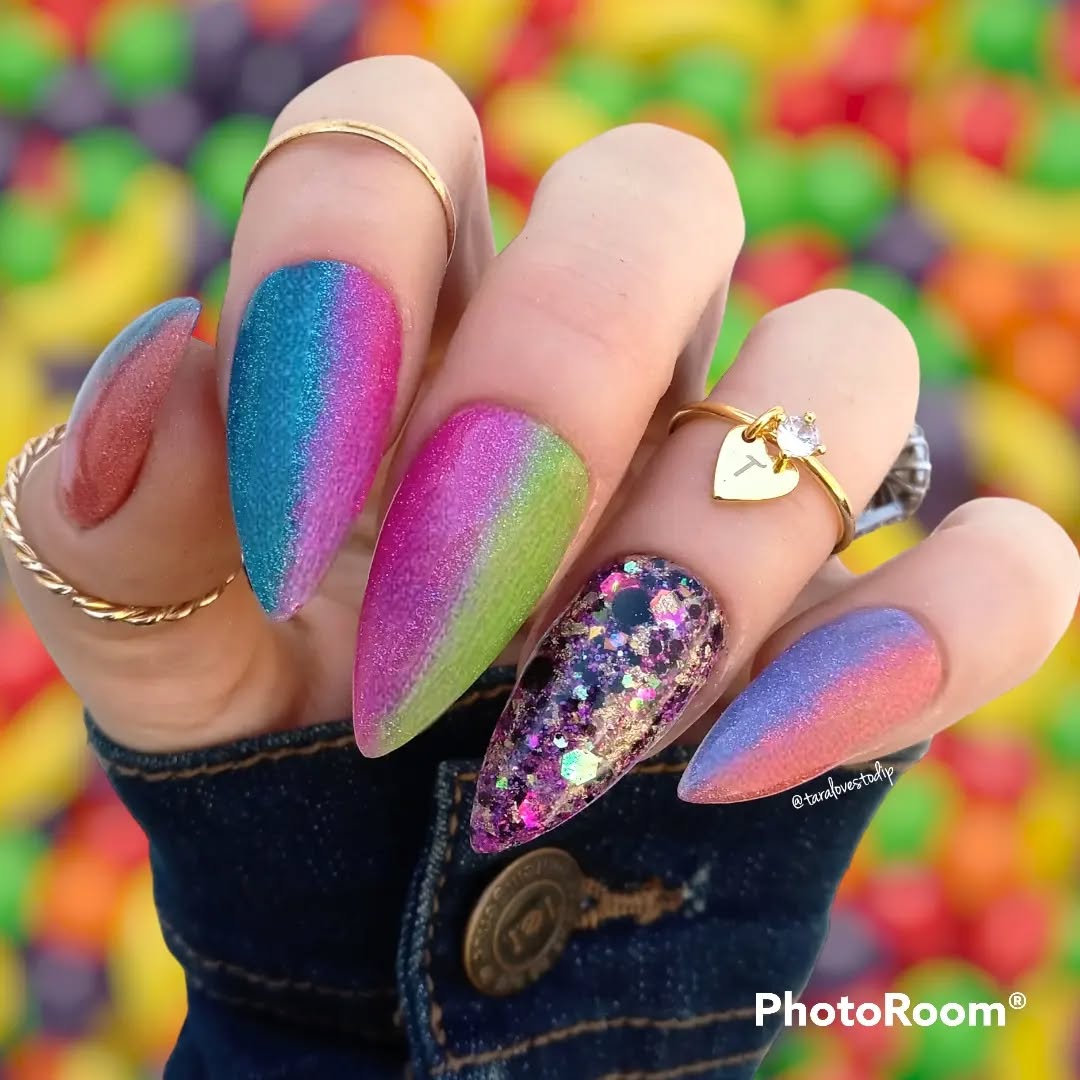 Pure Imagination Candy Shimmers Set Acrylic Dip Powder- Luxie Nail