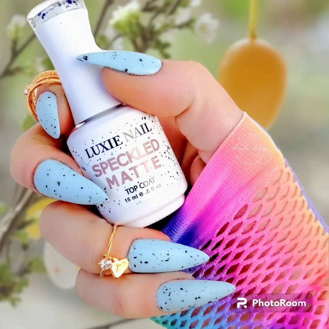 Crème de la Chic- Bleu Poudrè Creme Gel Polish No.CM06 15ml UV Gel- Luxie Nail