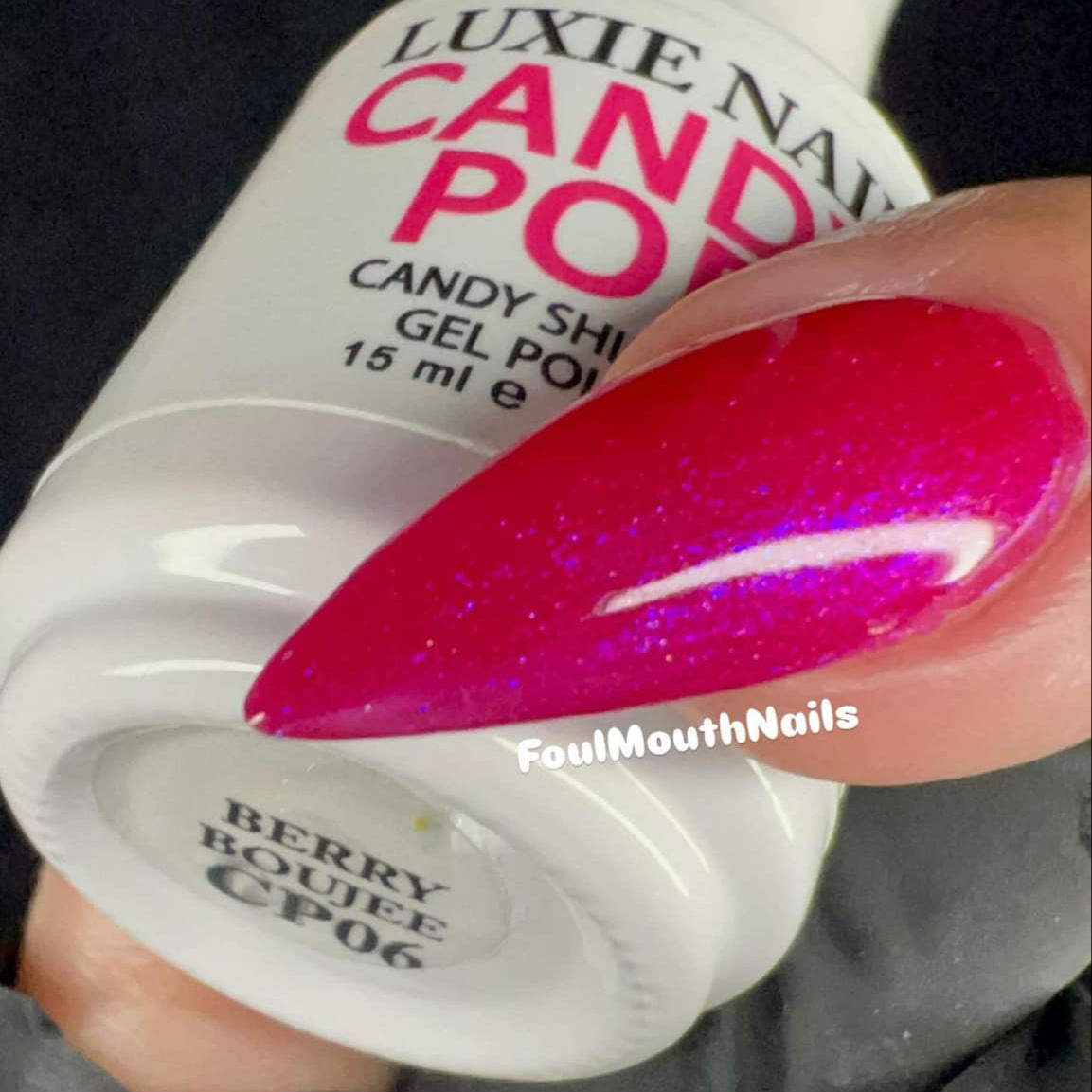 Candy Pop- Berry Boujee Candy Shimmer Gel Polish No.CP06 15ml