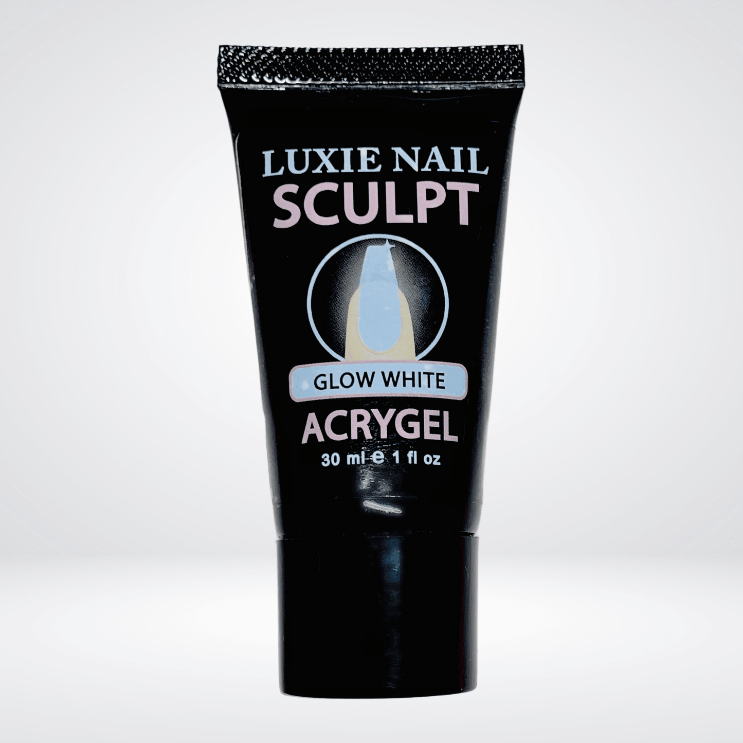 Sculpt Acrygel Y1 White Glow HEMA Free 30ml - Luxie Nail
