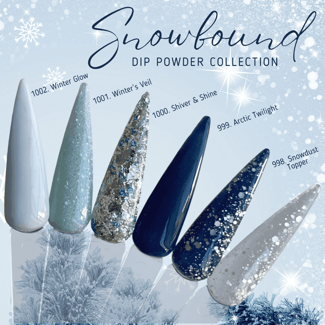 Snowbound Acrylic Dip Powder- Luxie Nail