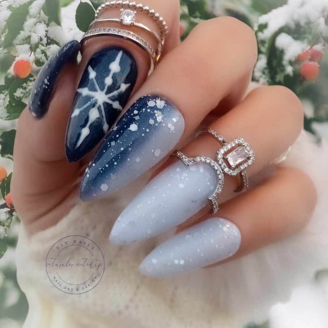 Arctic Twilight Acrylic Dip Powder- Luxie Nail