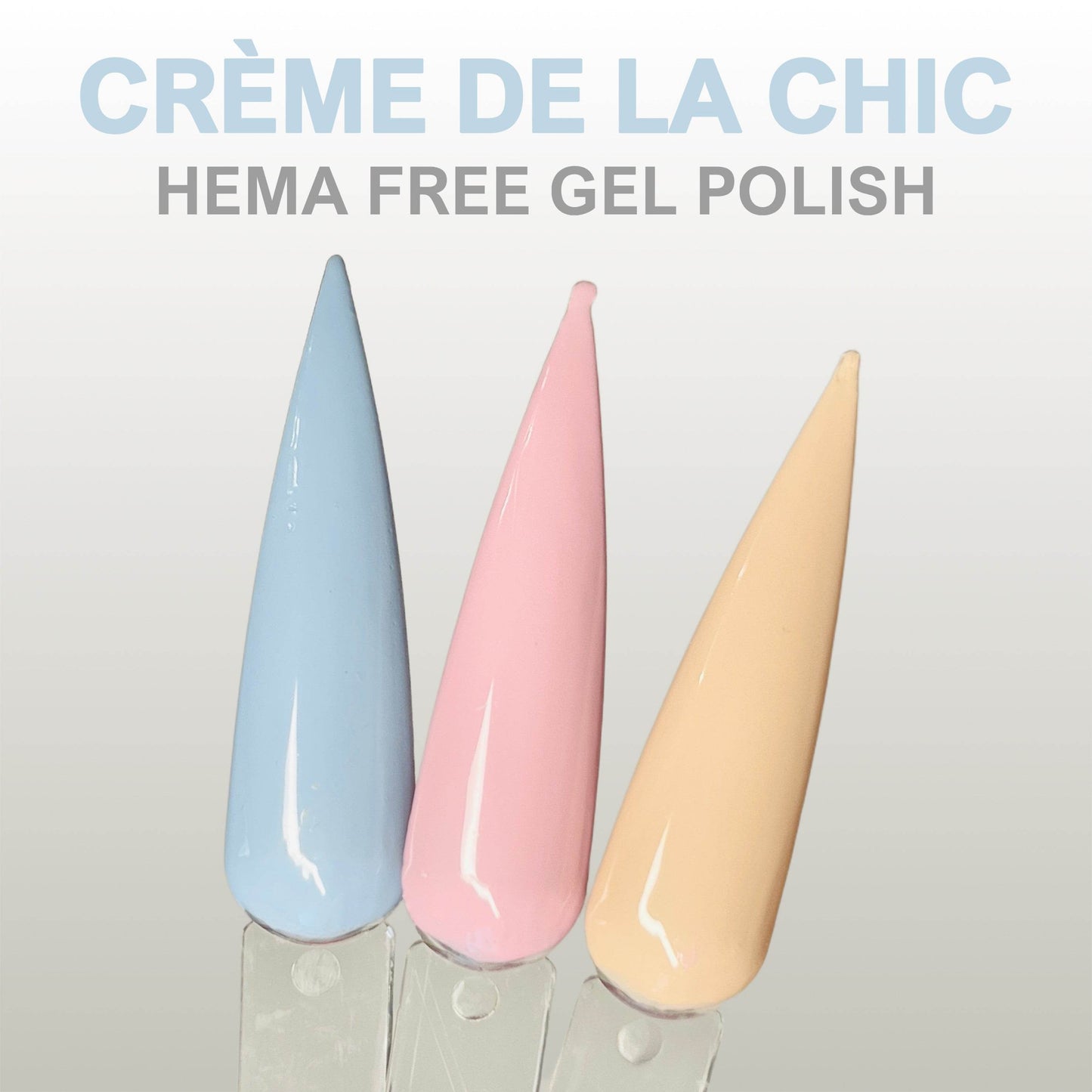 Crème de la Chic Gel Polish Collection Set of 4 15ml - Luxie Nail