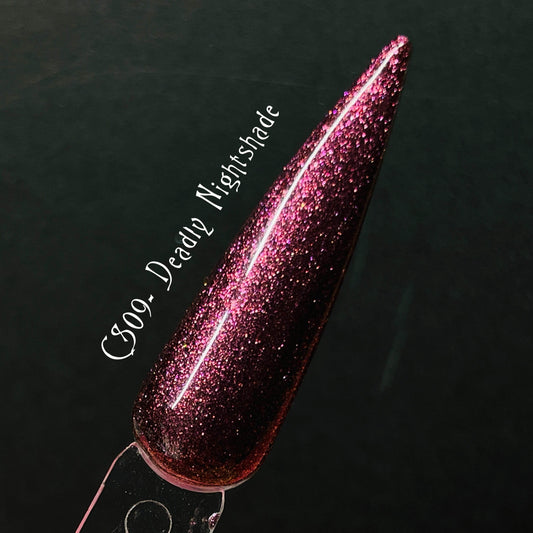 Enchanted Nightmare Duo Chrome- Deadly Nightshade Gel Polish No.CS09 15ml - Luxie Nail