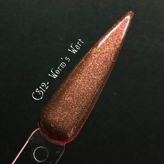 Enchanted Nightmare Duo Chrome- Worm's Wart Gel Polish No.CS12 15ml UV Gel- Luxie Nail