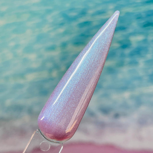 Aqua Veil Duo Chrome- Lavender Lagoon Gel Polish No.CS03 15ml - Luxie Nail