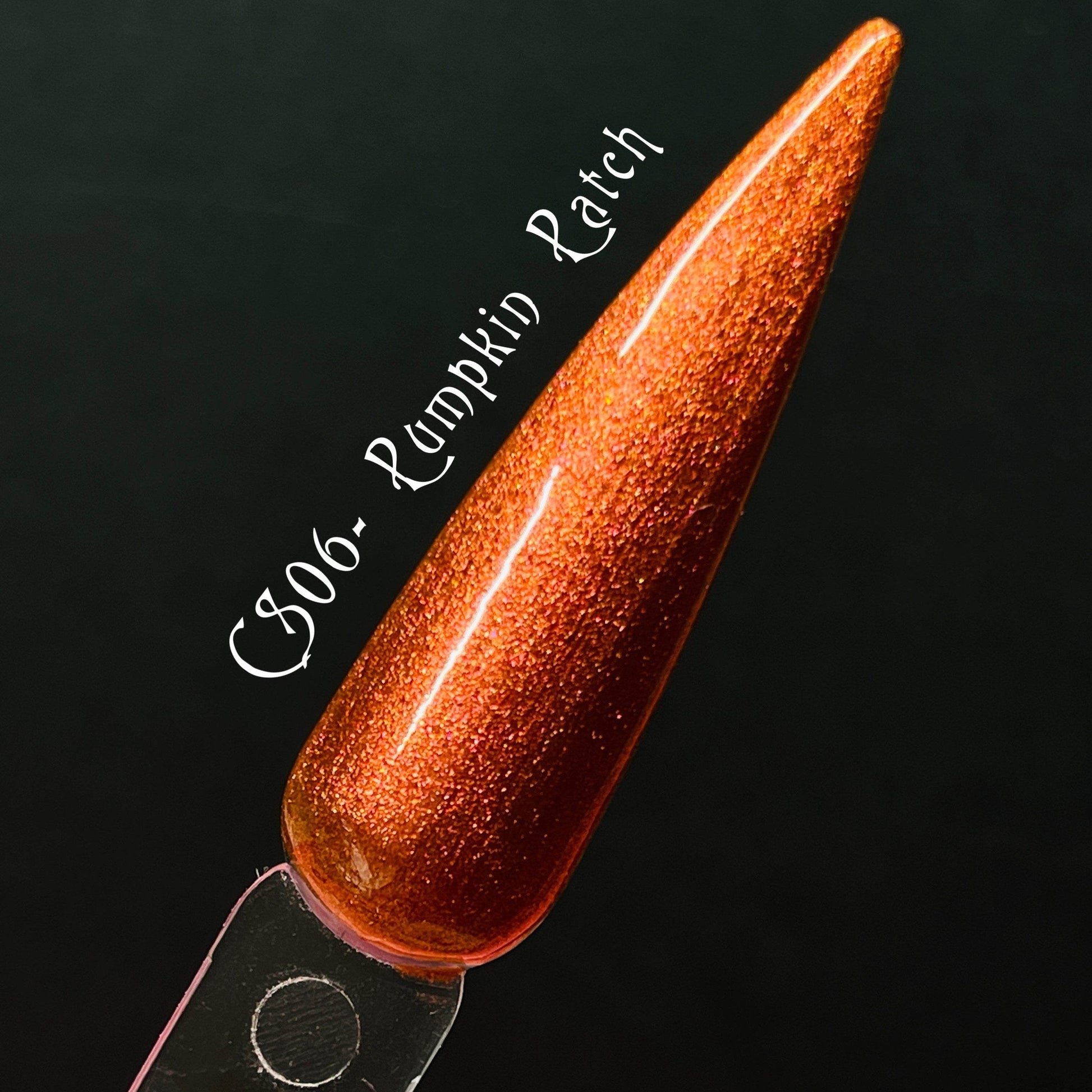 Enchanted Nightmare Duo Chrome- Pumpkin Patch Gel Polish No.CS06 15ml - Luxie Nail