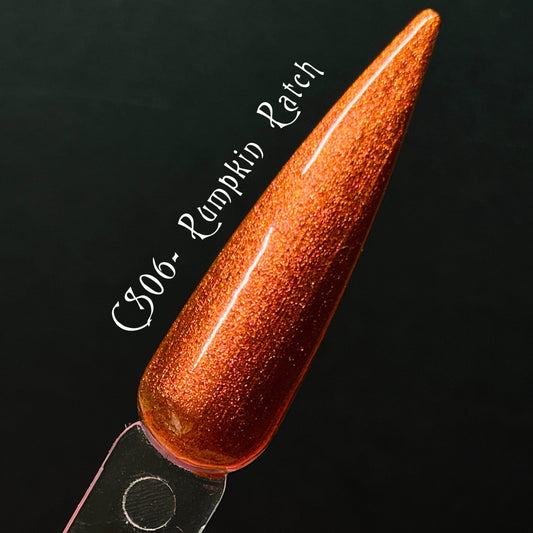 Enchanted Nightmare Duo Chrome- Pumpkin Patch Gel Polish No.CS06 15ml - Luxie Nail