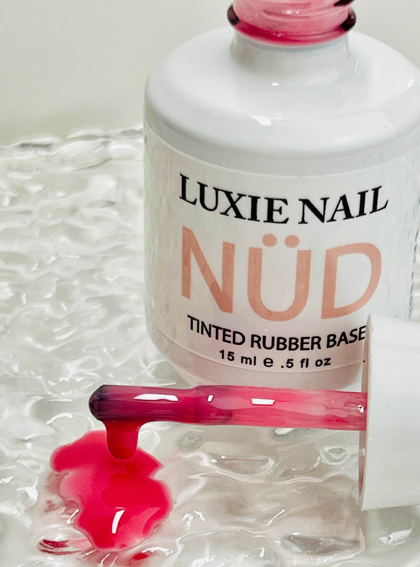 NÜD 085 Lotus Petal- HEMA FREE Rubber Base 15ml - Luxie Nail