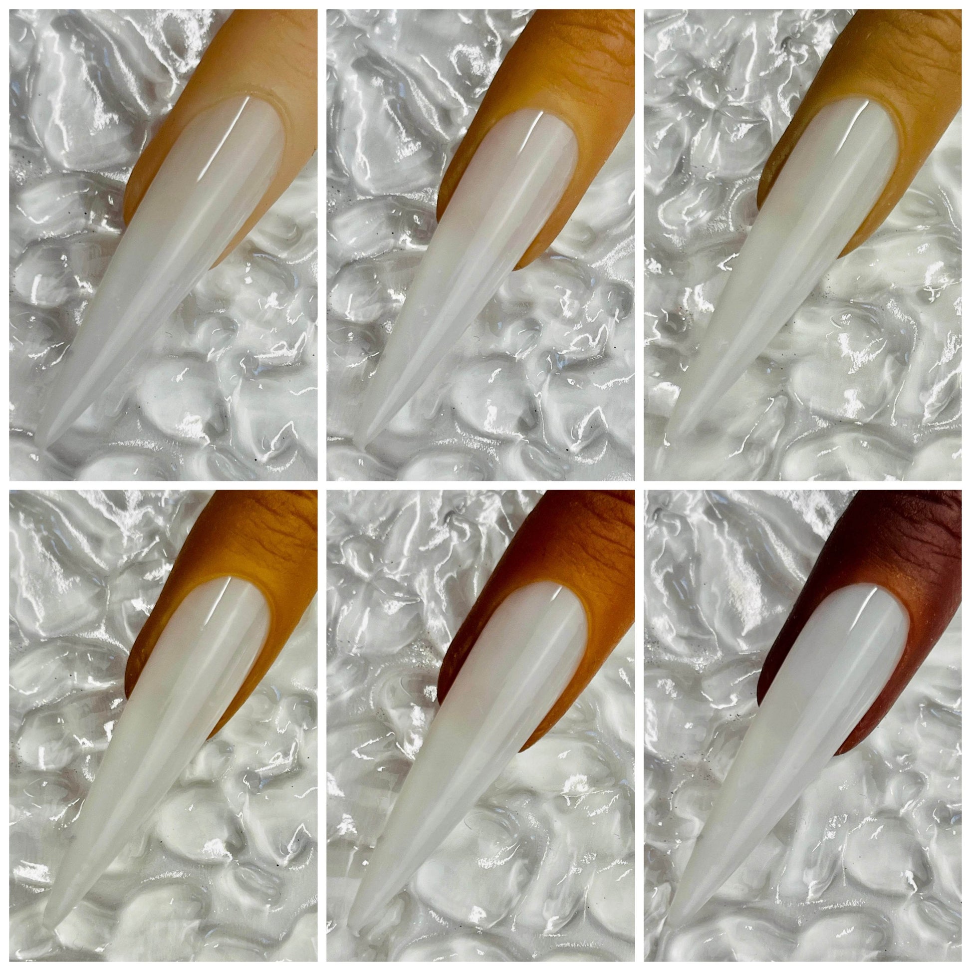 NÜD Tinted Rubber Base Collection- HEMA FREE 15 Shades - Luxie Nail