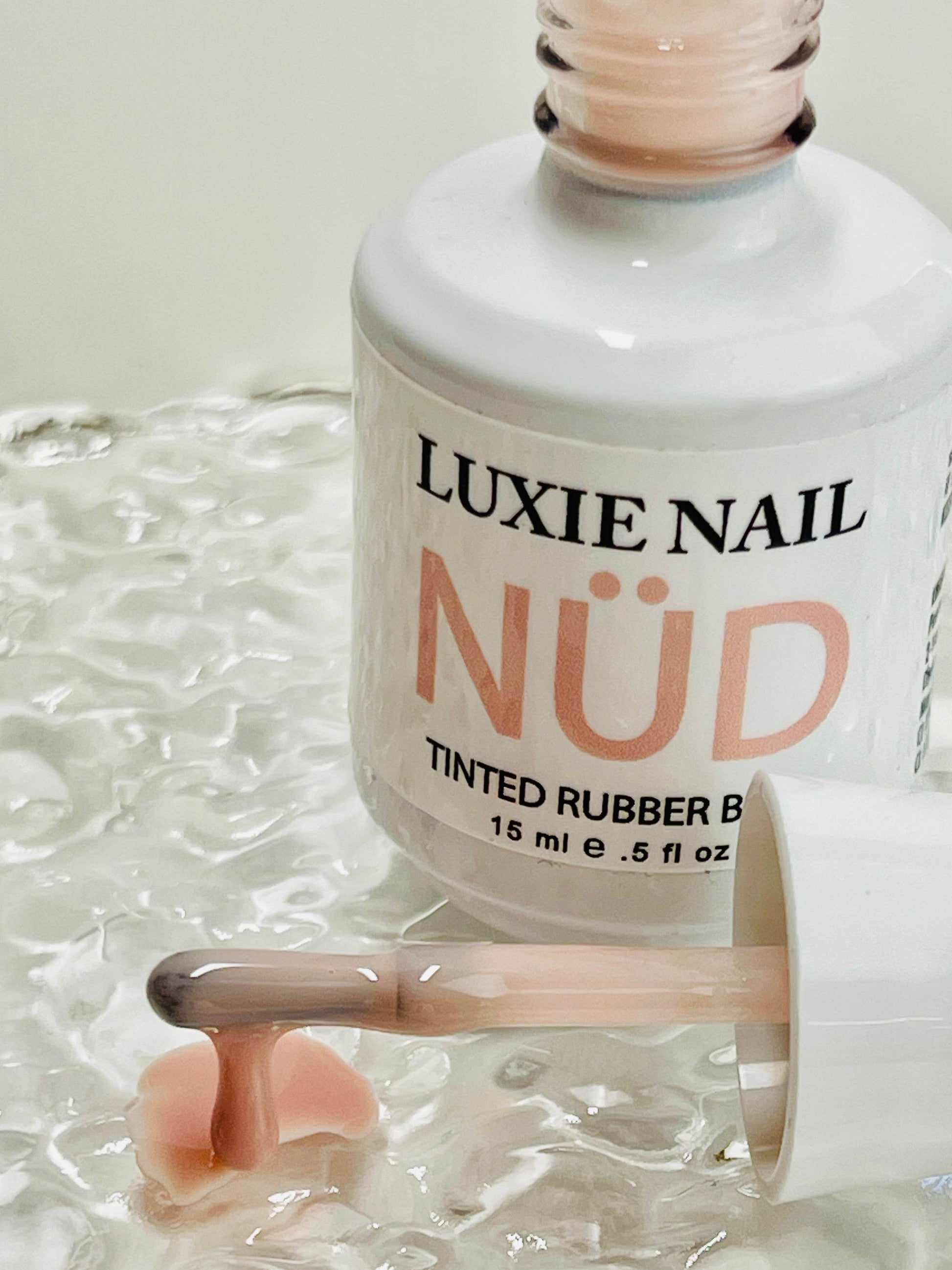 NÜD 031 Vanilla Cream- HEMA FREE Rubber Base 15ml - Luxie Nail