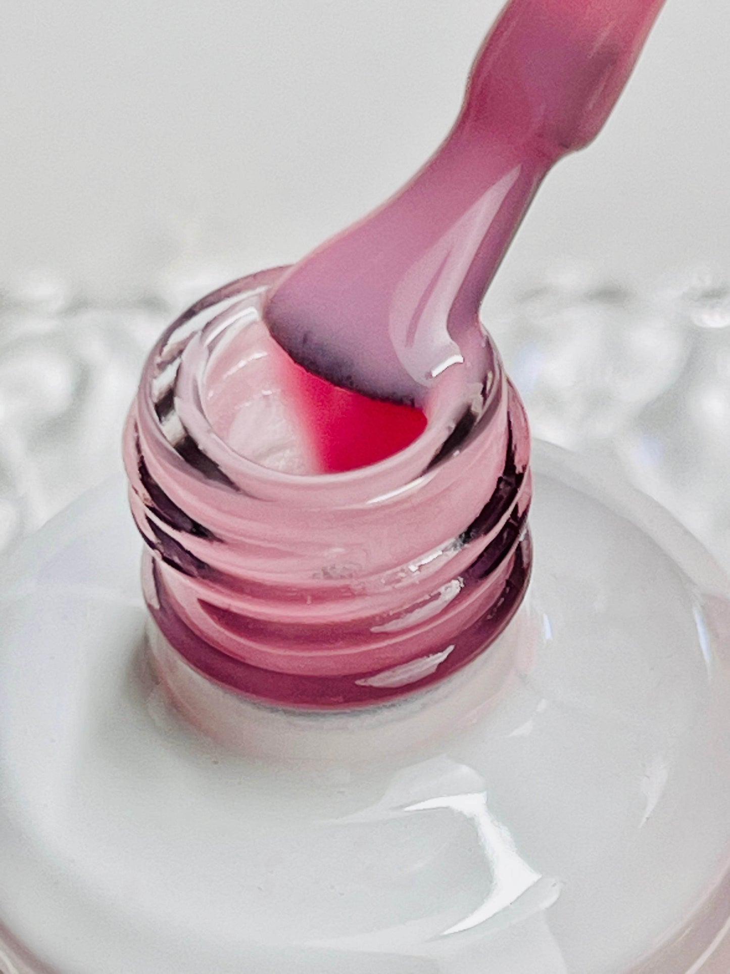 NÜD 028 Strawberry Milk- HEMA FREE Rubber Base 15ml - Luxie Nail