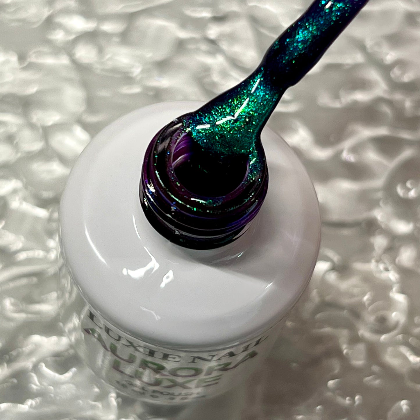 Deep Space Drip- Aurora Luxe Gel Polish No. F028 15ml - Luxie Nail