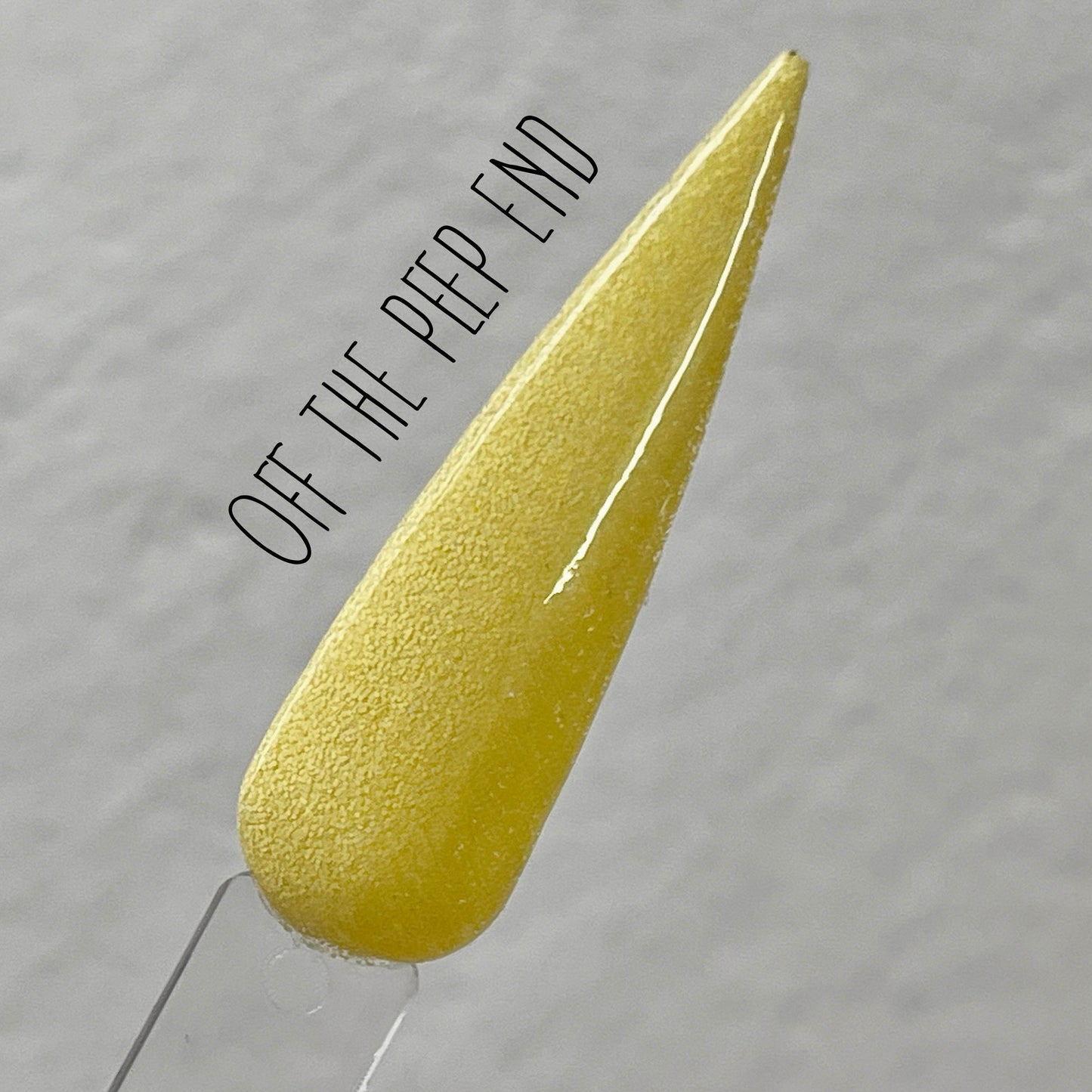 Off The Peep End Acrylic Dip Powder- Luxie Nail