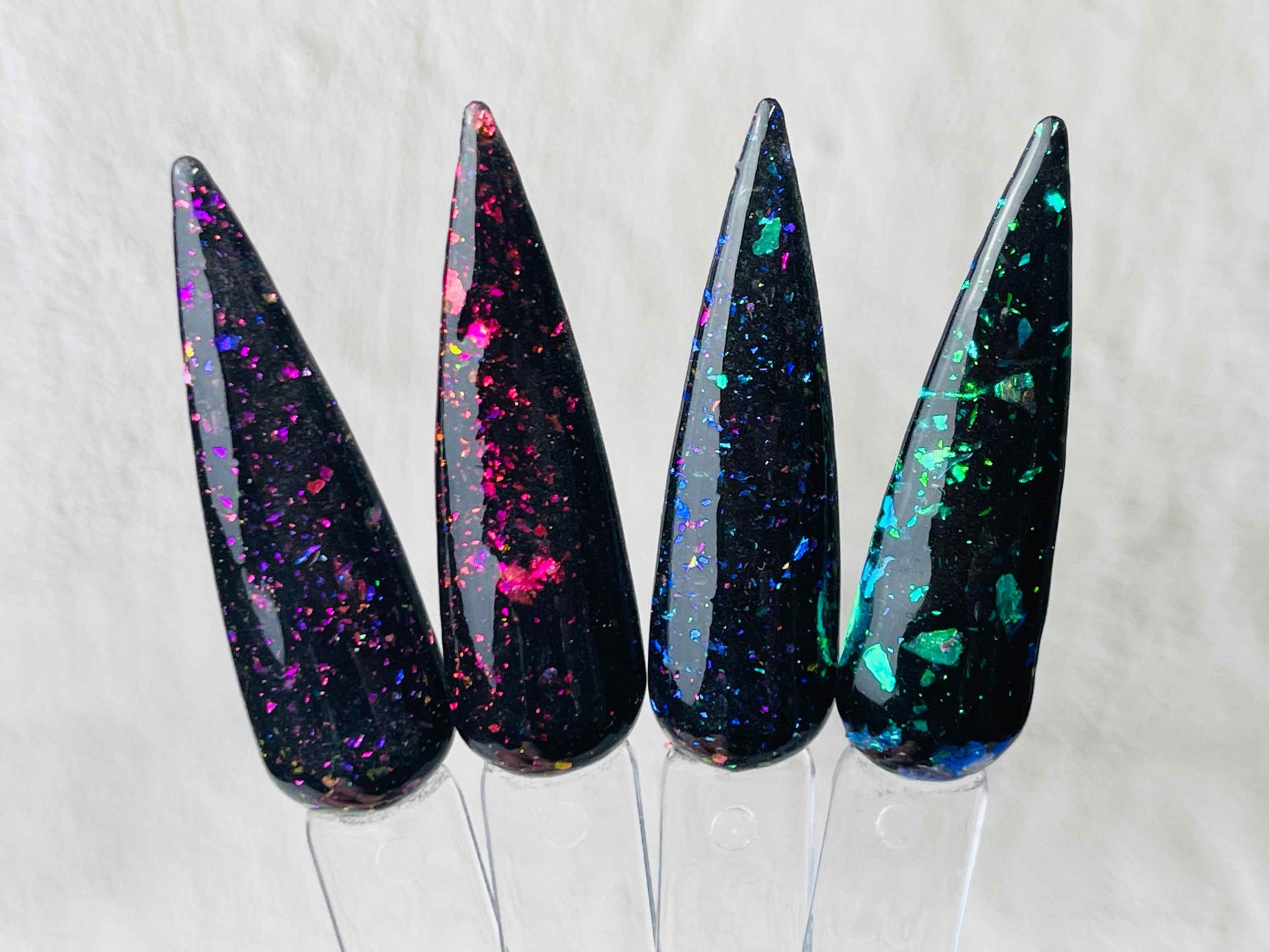 Alternate Universe Flake Collection Acrylic Dip Powder- Luxie Nail