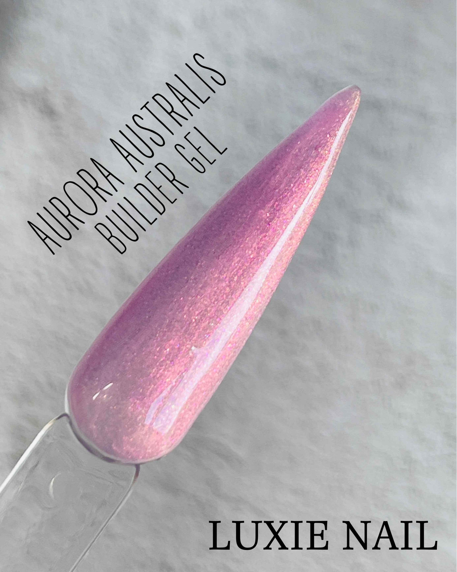 HEMA Free-Aurora Australis Liquid Builder Gel In a bottle 15ml - Luxie Nail