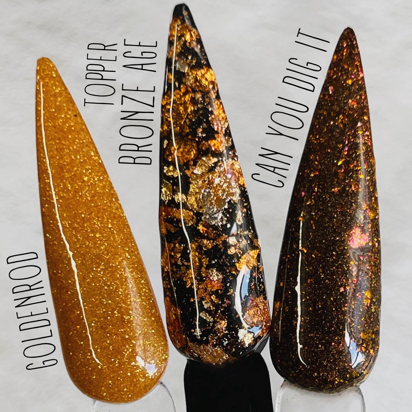 Bronze Age Foil Topper - Luxie Nail